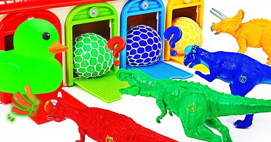 Colora il dinosauro e rendilo più interessante