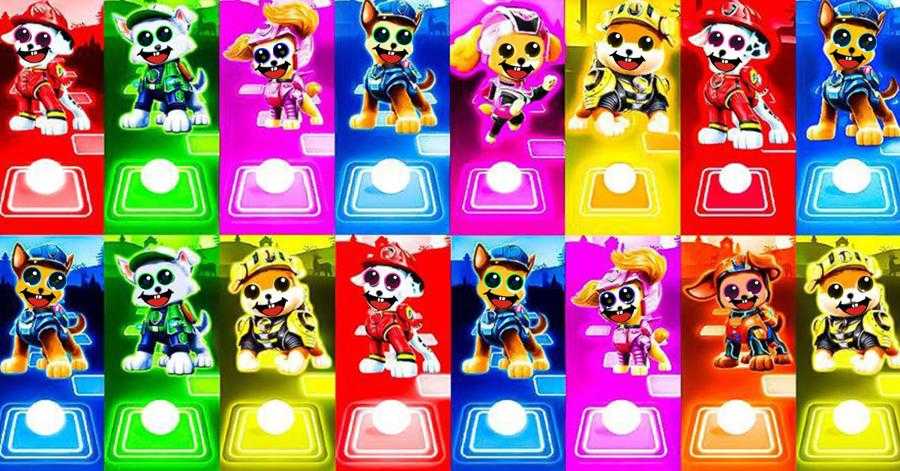 La felice Paw Patrol
