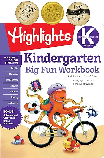 Kindergarten Big Fun Workbook (Highlights Big Fun Activity Workbooks)