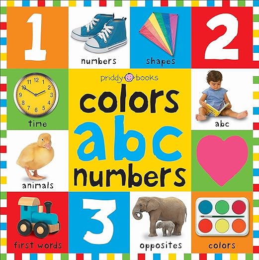 Bright Bbaby colors, abc, & numbers first words (First 100)