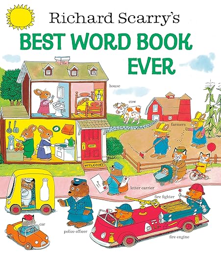 Richard Scarry's Best Word Book Ever (Giant Golden Book)