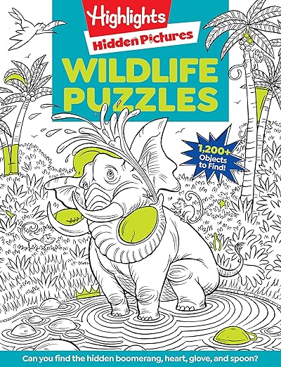 Wildlife Puzzles (Highlights™ Hidden Pictures®)