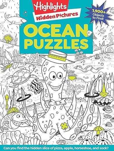 Ocean Puzzles (Highlights Hidden Pictures)